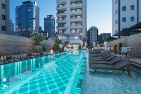 Apartamento de Alto Padrão com Vista Mar no L’atelier Concept Home