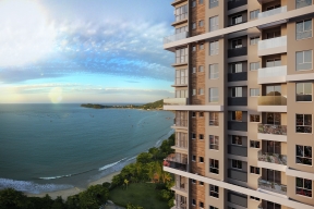 APARTAMENTO DUPLEX COM VISTA MAR NO PANORAMA HOME
