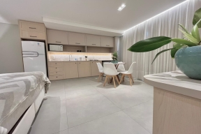 LOFT MOBILIADO E EQUIPADO PRÓXIMO A VILA GERMÂNICA 